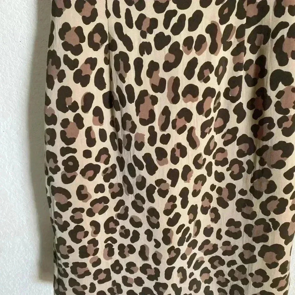 Moschino Cheap and Chic Designer Leopard Print Old Money Sleeveless Dress Size 6 - Picture 11 of 11